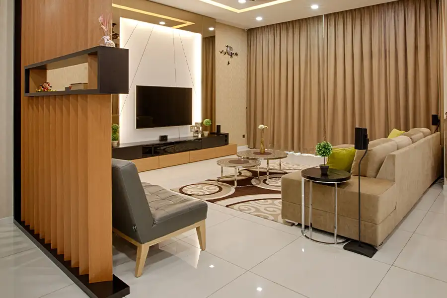Today Nova Vista Navi Mumbai Living Room